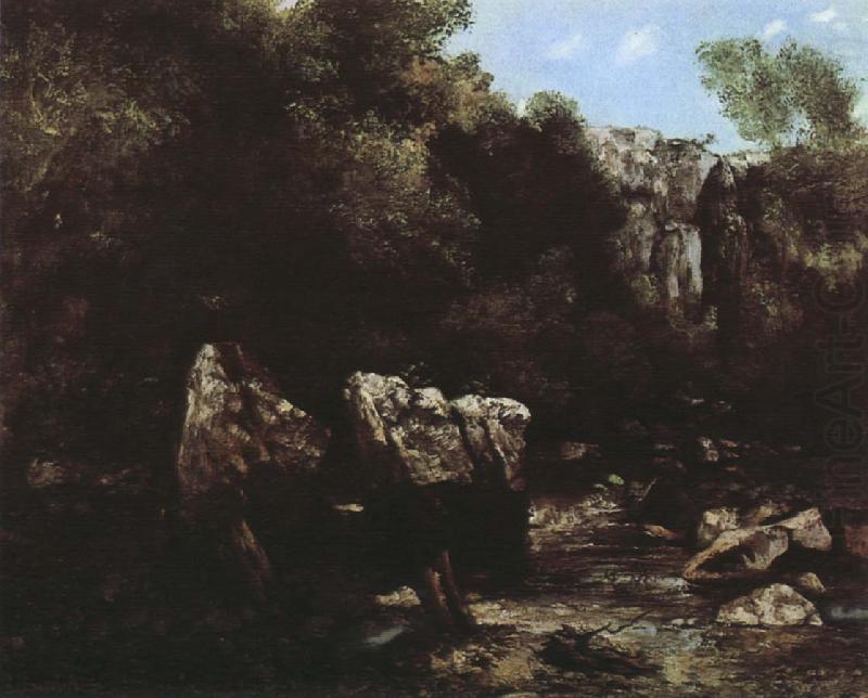 Valley, Gustave Courbet